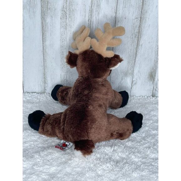 GANZ Webkinz REINDEER Stuffed Animal Plush HM137 * - Picture 3 of 8